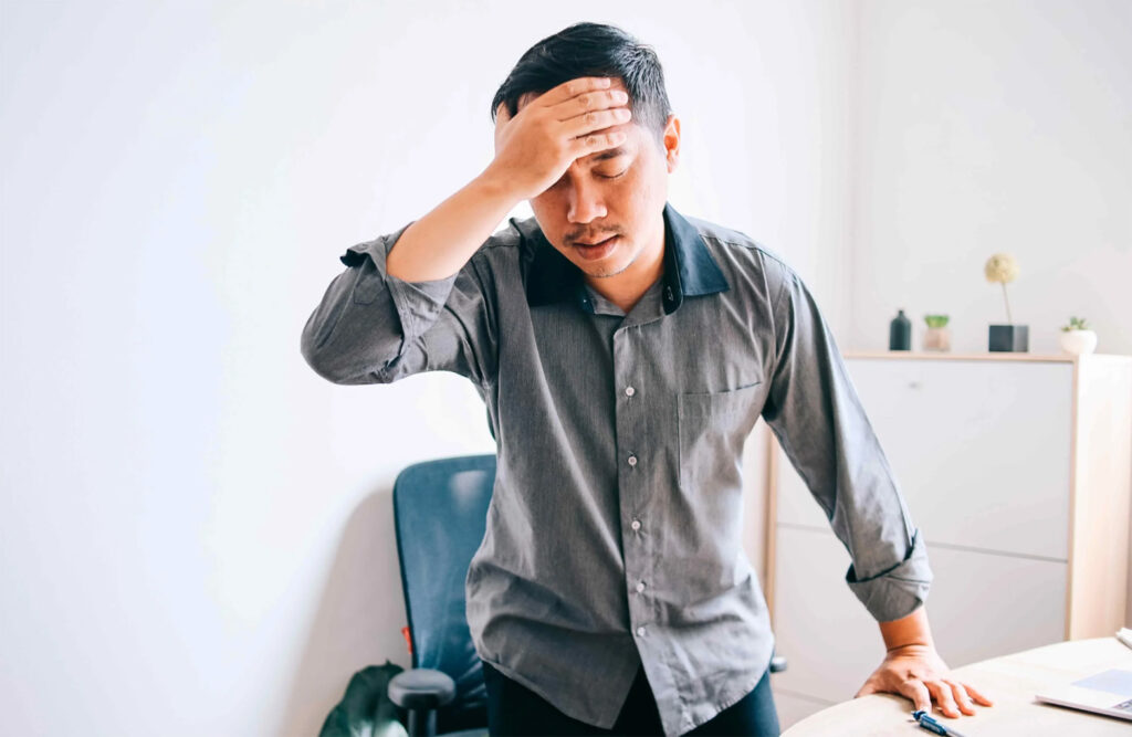 tete qui tourne au reveil